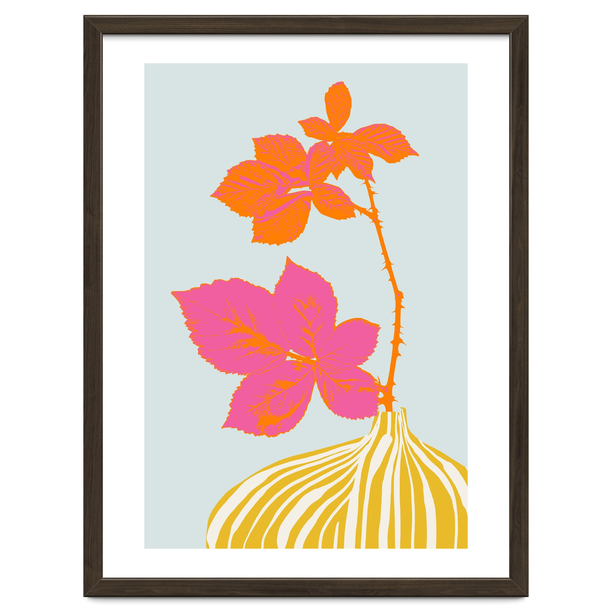 Plant based happyness Blackberry still life