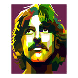 George Harrison The Beatles Pop Art WPAP (Print Only) thumbnail