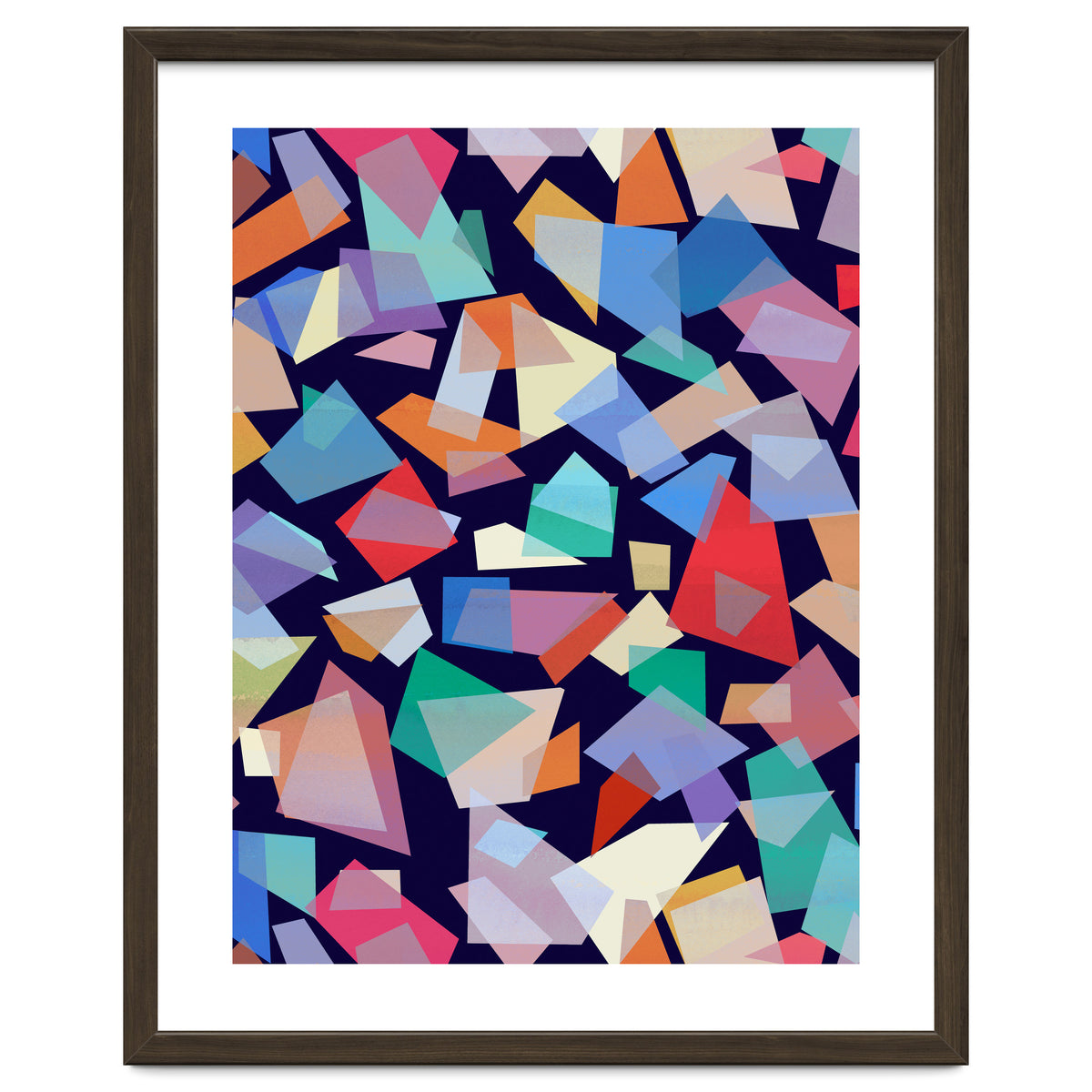 Geometric Squares Collage