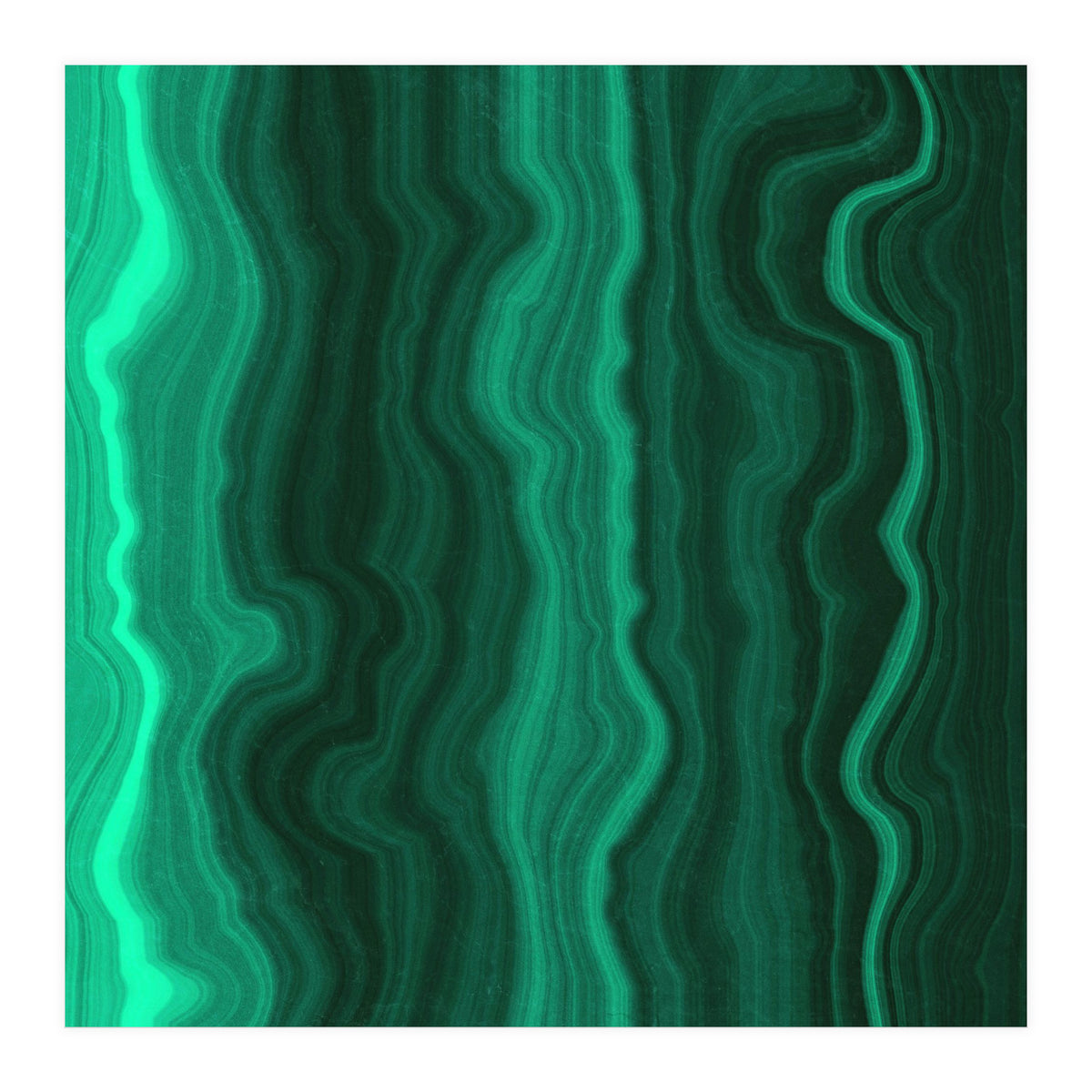 Malachite Texture 04 (Print Only)