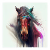 Wild Horse Face Portrait (Print Only) thumbnail