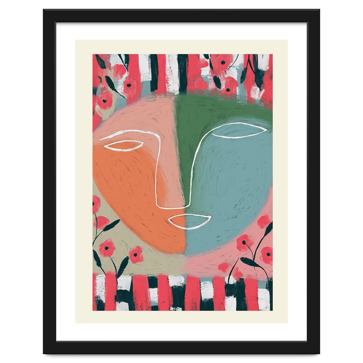 Dreams In Coral And Sage