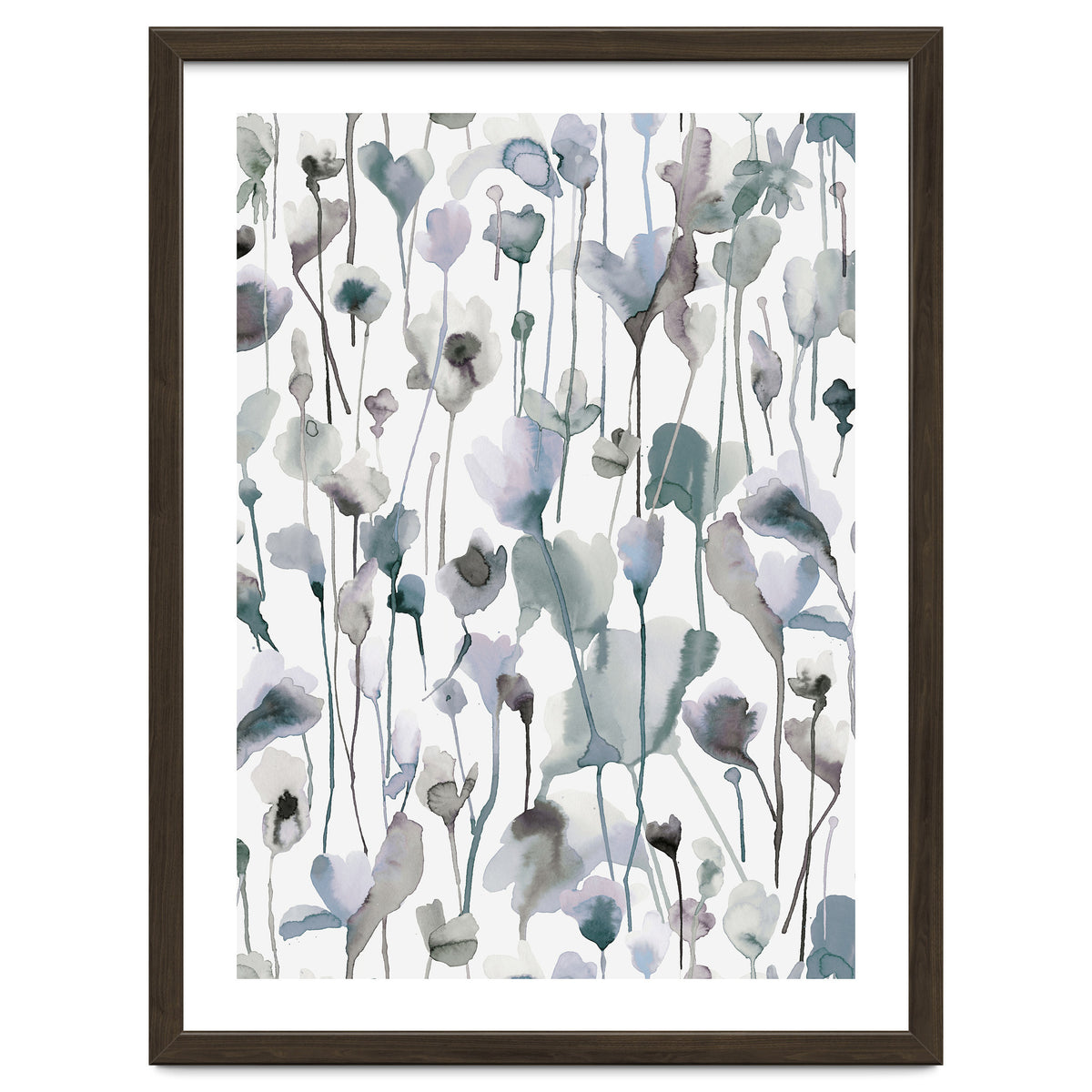 Watercolour Cozy Wild Flowers