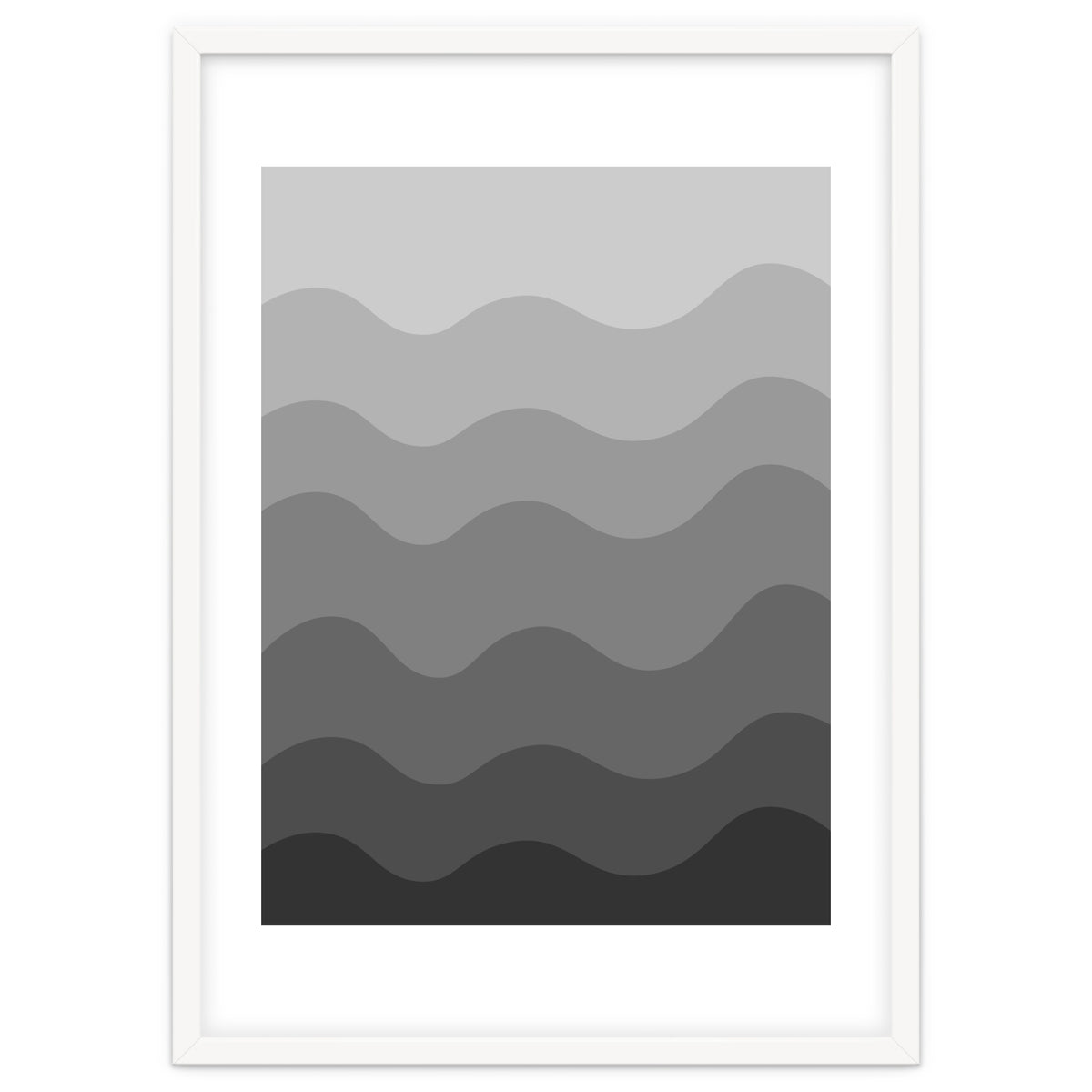Grey gradient design