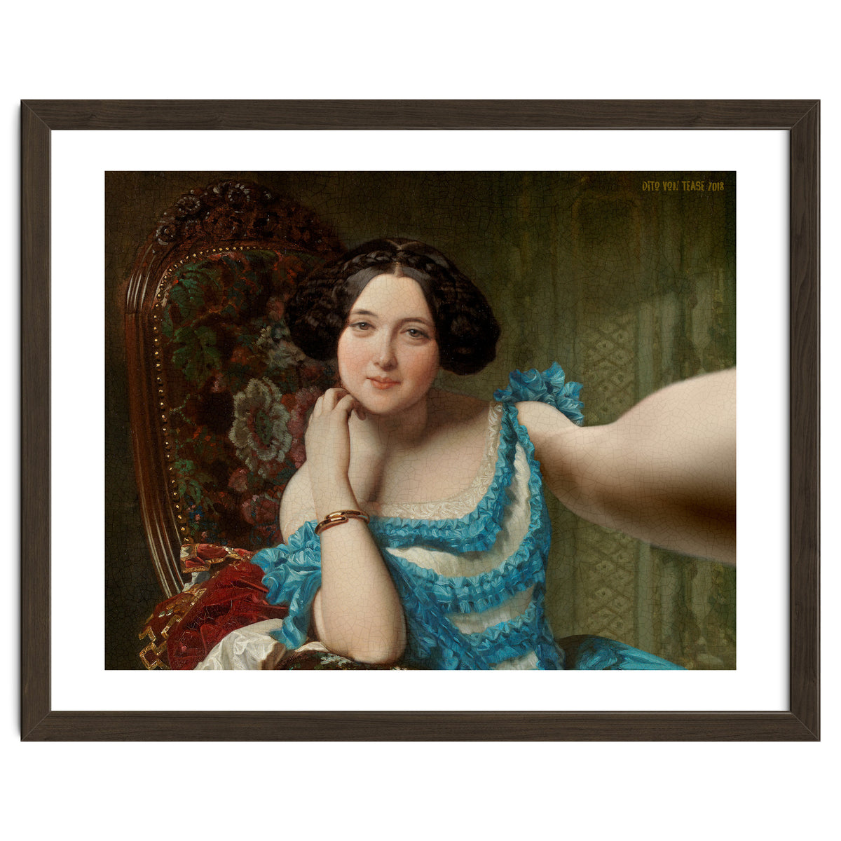 Amalia de Llano U Dotres - Federico de Madrazo - Selfie