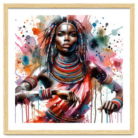 Beaded Majesty Dancer Portrait