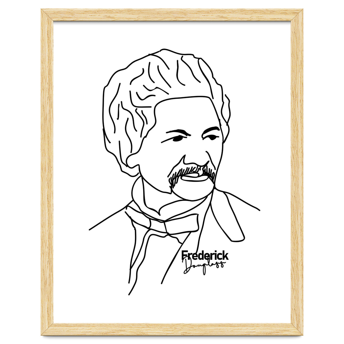 Frederick Douglass Illustration