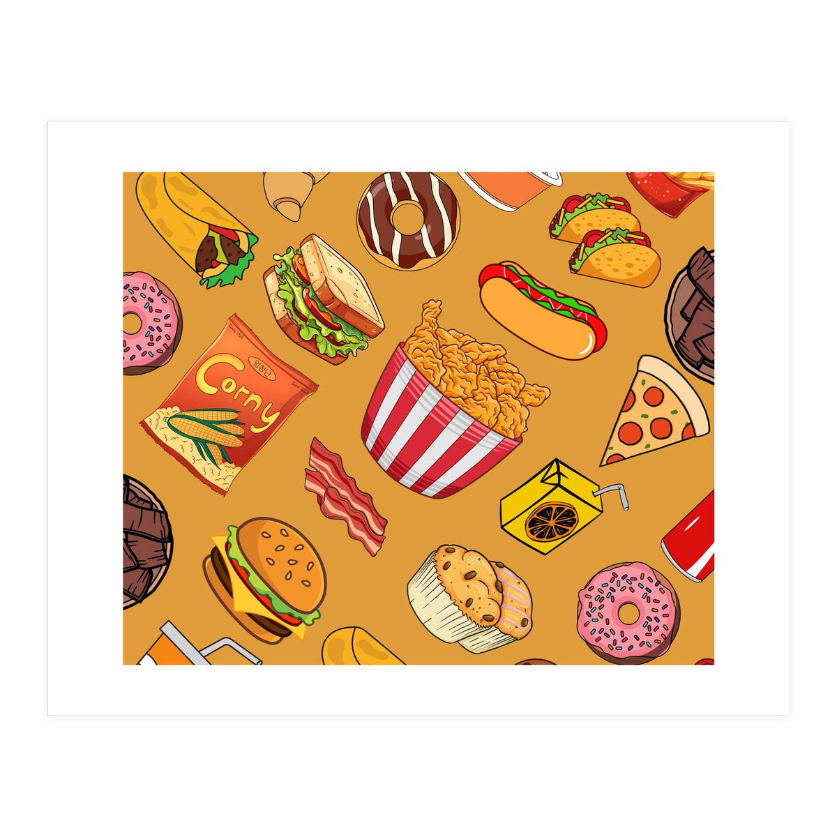 Fast Food 🍔 (Print Only)