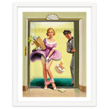 Pinup Sexy Girl Had Accident While Leaving The Elevator thumbnail