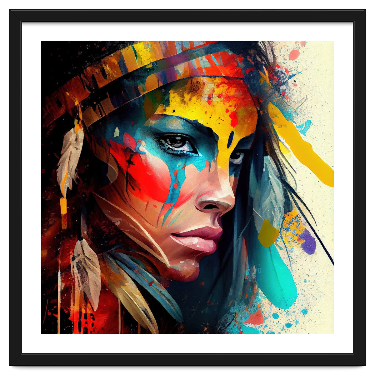 Powerful American Native Woman #5