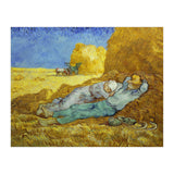 Vincent Van Gogh / 'The Siesta (after Millet)', 1889-1890, Oil on canvas, 73 x 91 cm. (Print Only) thumbnail