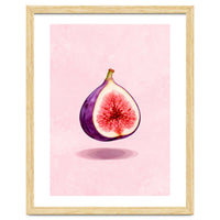 Fresh Figs, Watercolor Fruit, Mediterranean Still Life