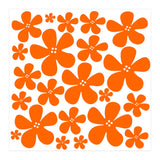 Orange Flowers Pattern (Print Only) thumbnail