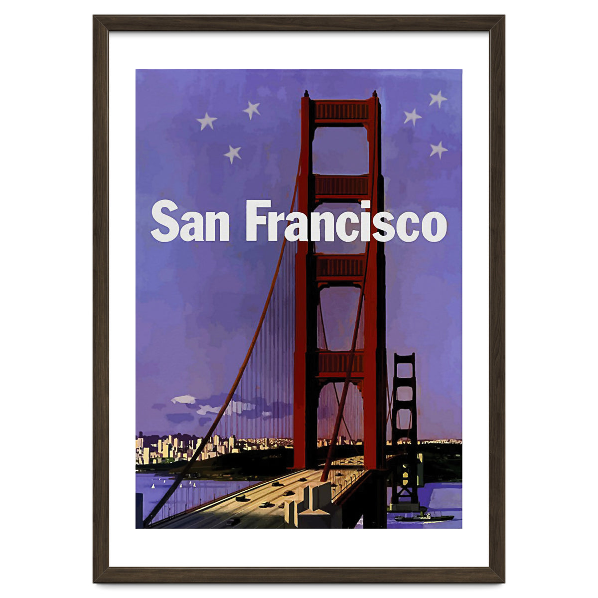 Gold Gate at Night, San Francisco