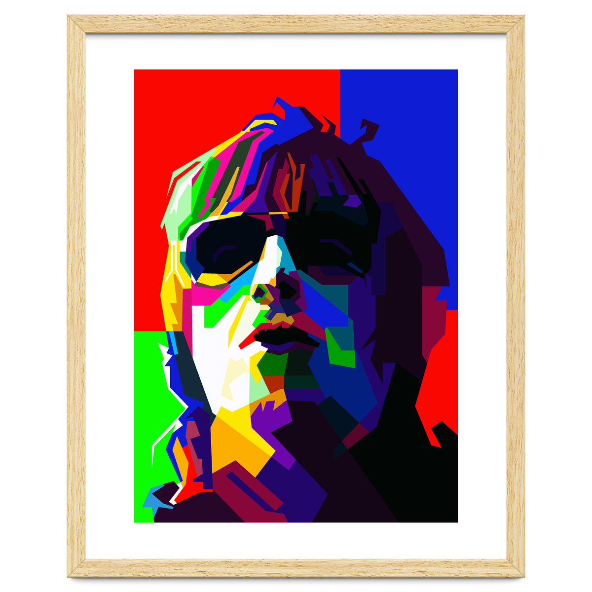 Liam Galagher OASIS Singer Pop Art WPAP