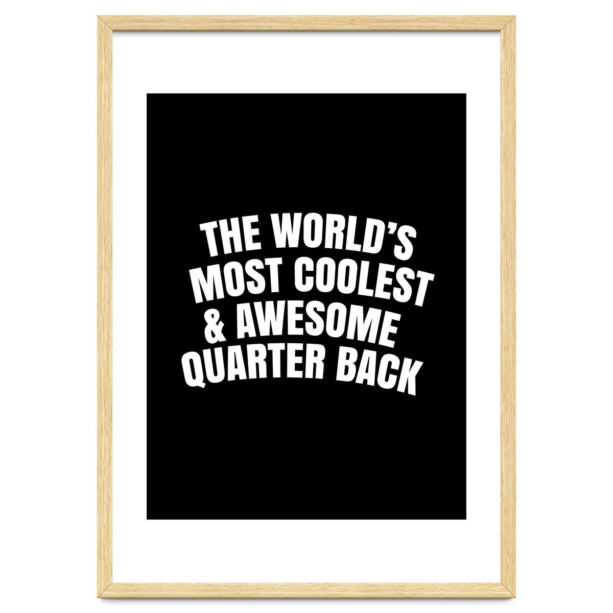 world's most coolest and awesome quarter back