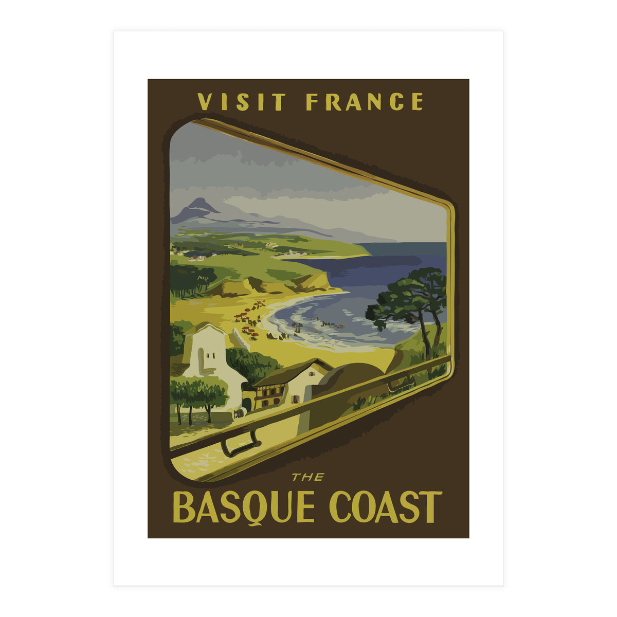 France, Basque Coast (Print Only)