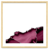 Burgundy & Silver Agate Texture 13 thumbnail
