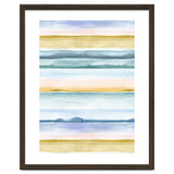 Relaxing Calm Stripes Blue Yellow thumbnail