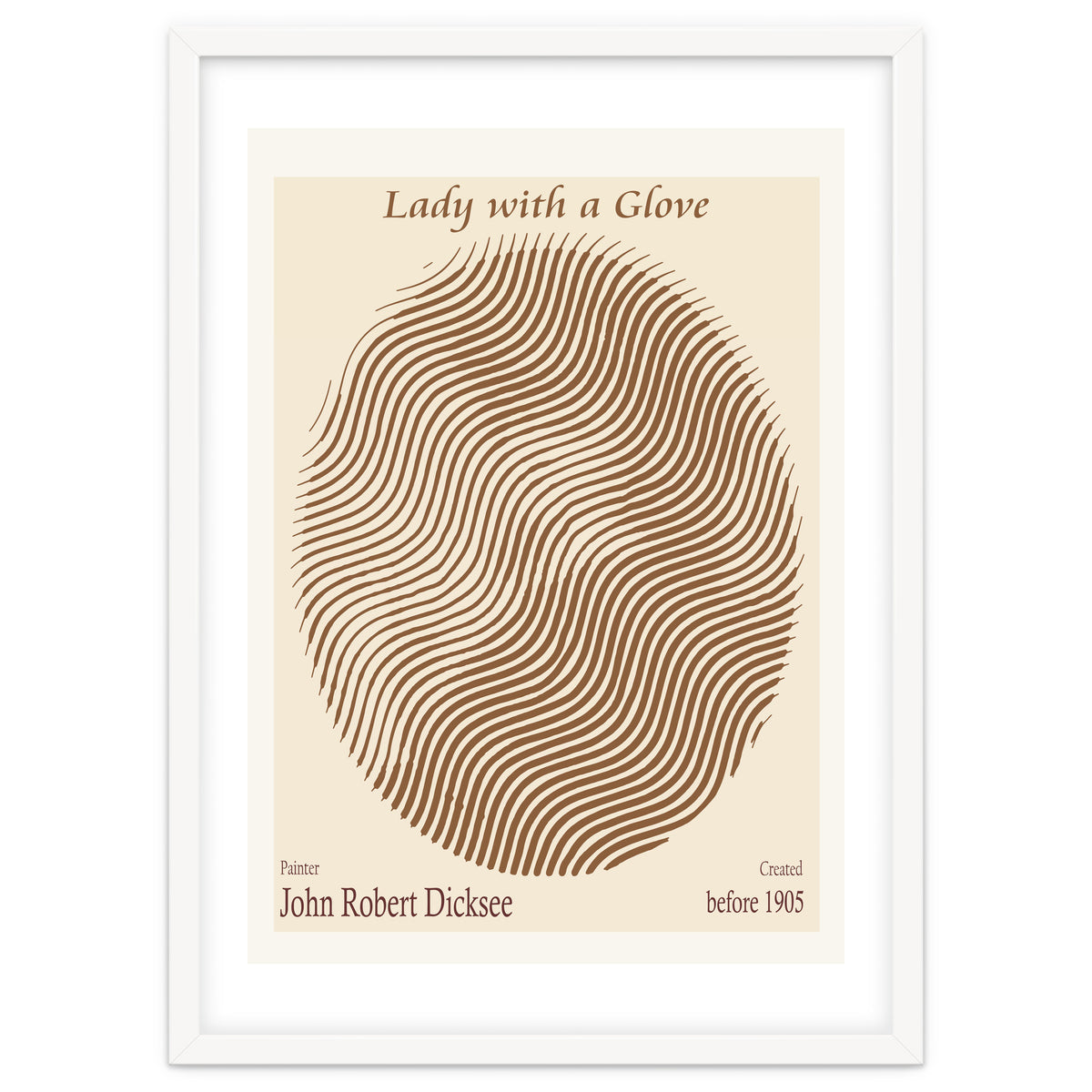 Lady With A Glove – John Robert Dicksee (before 1905)