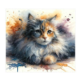 Whimsical Kitten Splash (Print Only) thumbnail
