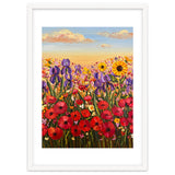 Vibrant Wildflower Field Oil Painting thumbnail