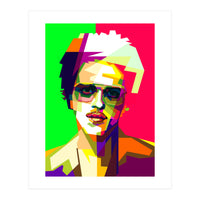 Bruno Mars Die Wth A Smile Pop Art (Print Only)