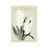 Flower Market Amsterdam Hyacinth (Print Only)