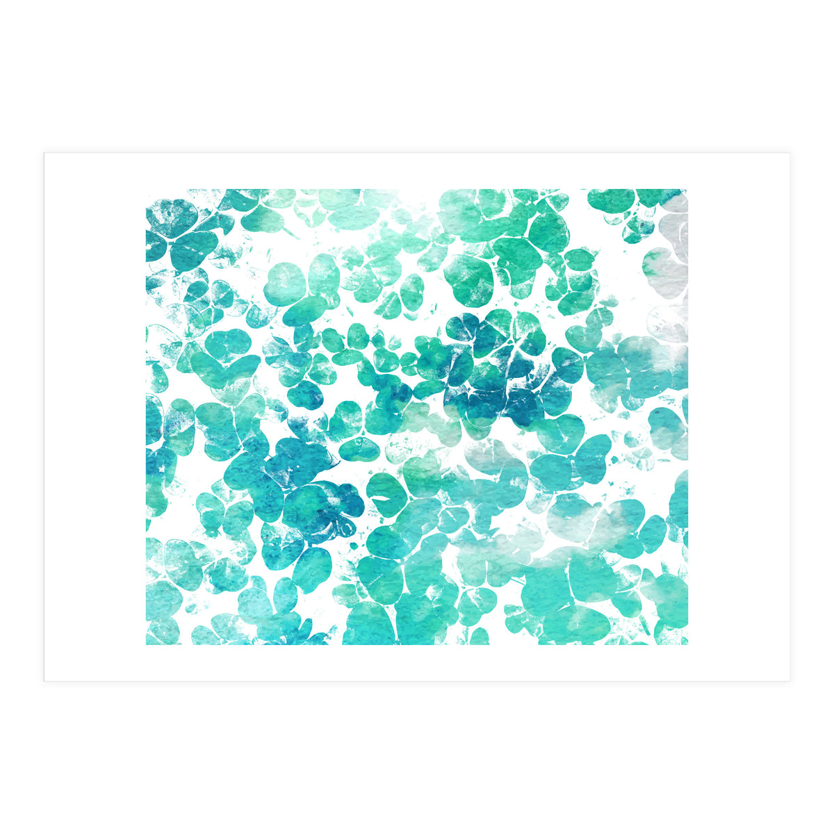 Clover Watercolor (Print Only)