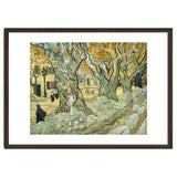 VINCENT VAN GOGH: The Road Menders. Date/Period: 1889. Painting. Oil on canvas. thumbnail