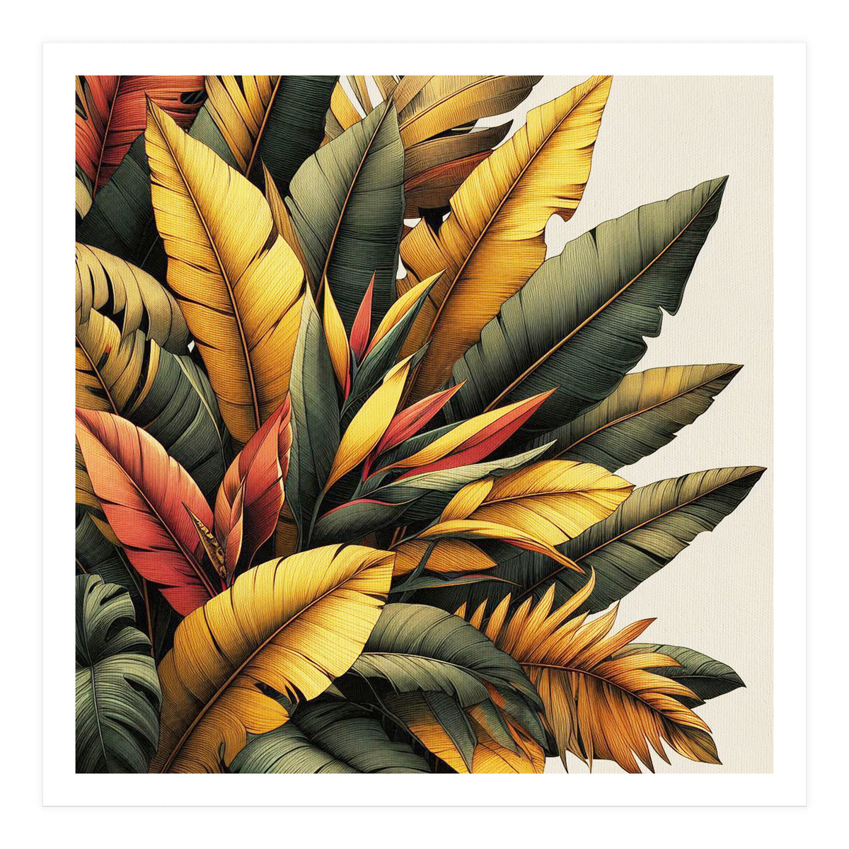 Feuillage 04 (Print Only)