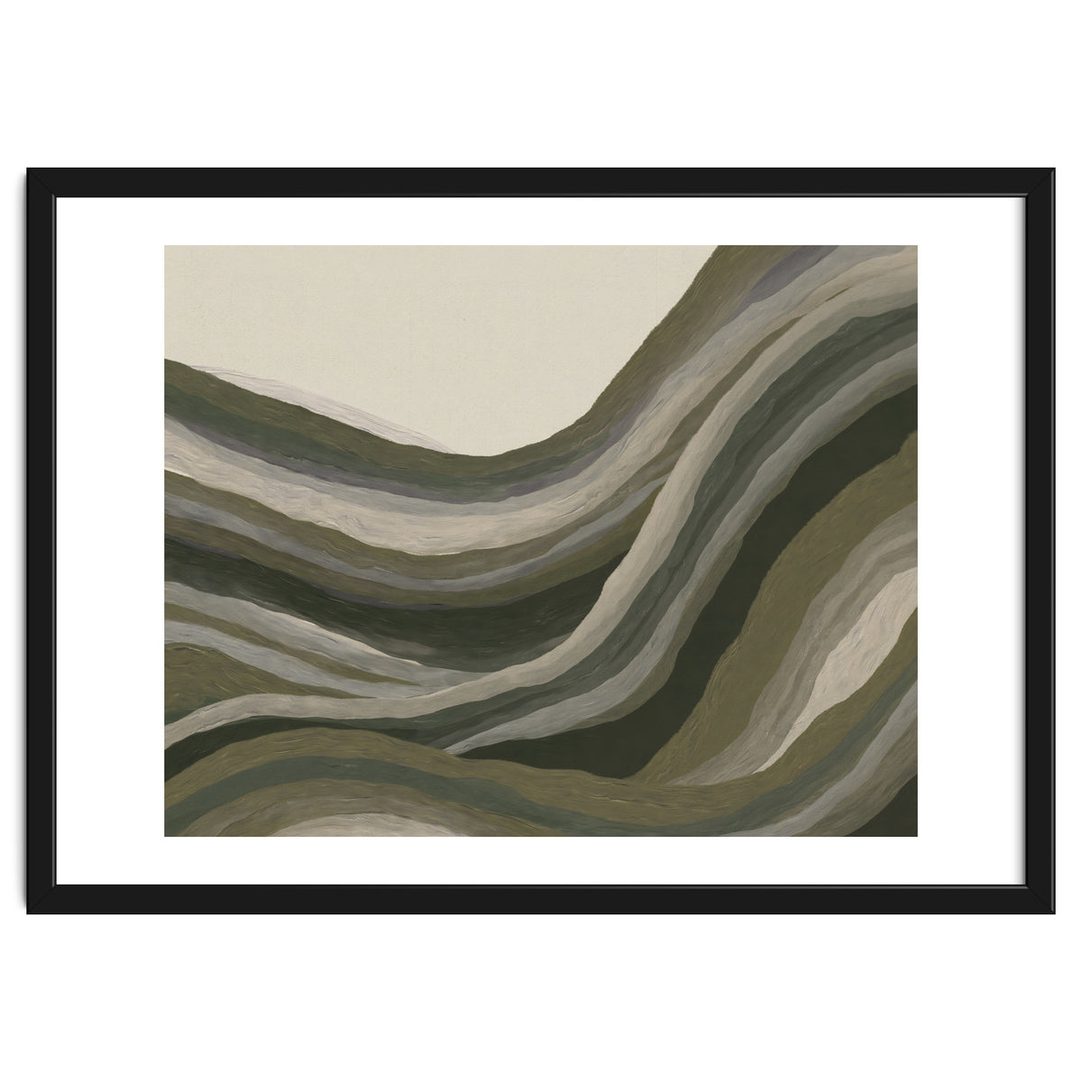 Moody Abstract Hills