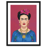Frida Kahlo Portrait Illustration