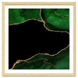 Green & Gold Agate Texture 04 thumbnail