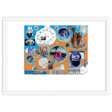 Abstract Collage 3 D Material Design Original thumbnail