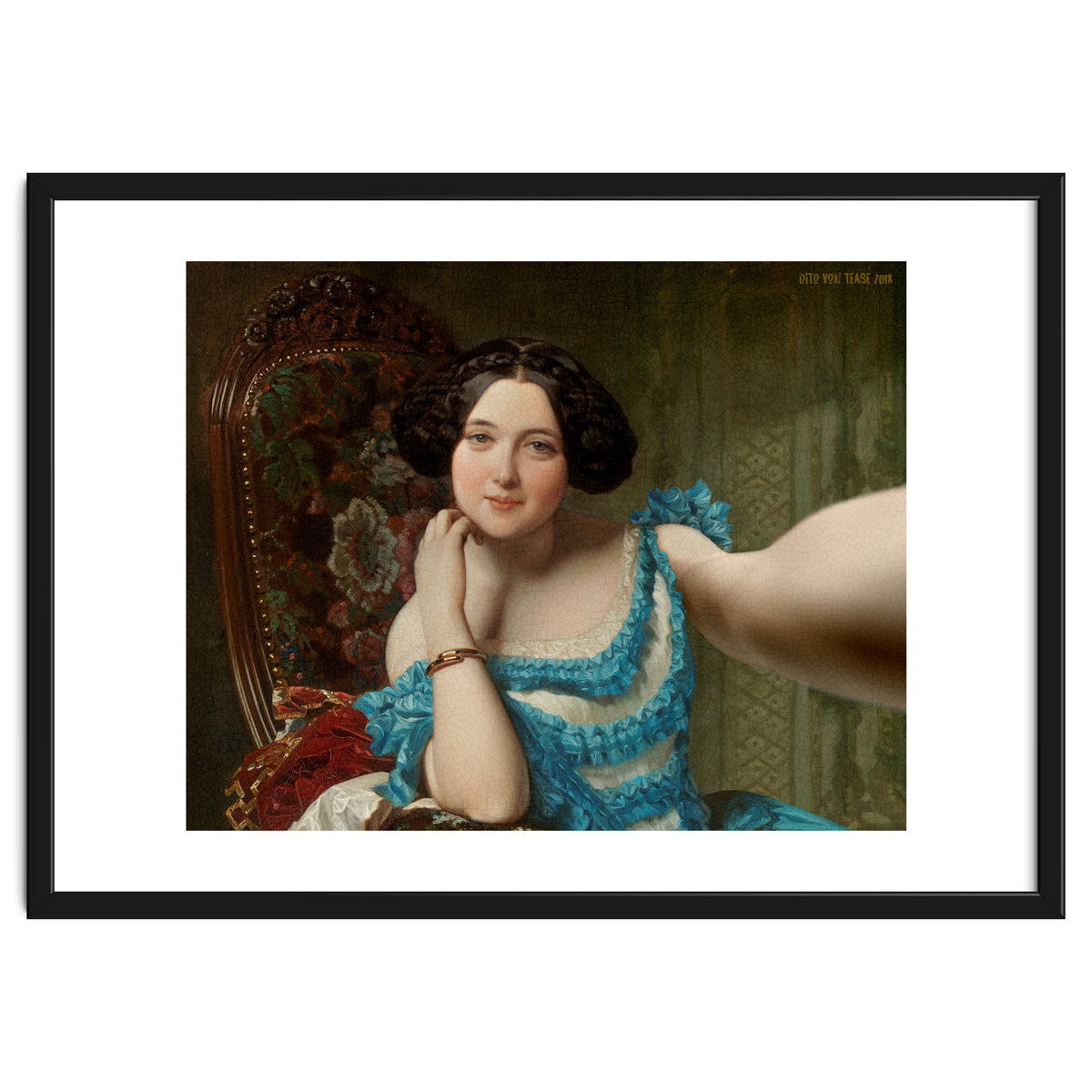 Amalia de Llano U Dotres - Federico de Madrazo - Selfie