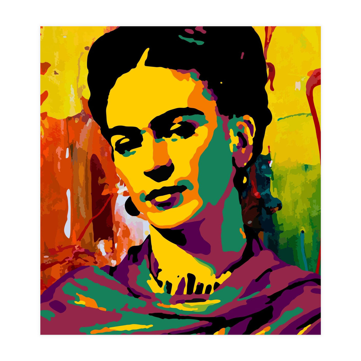 Frida Kahlo Abstract 3 (Print Only)