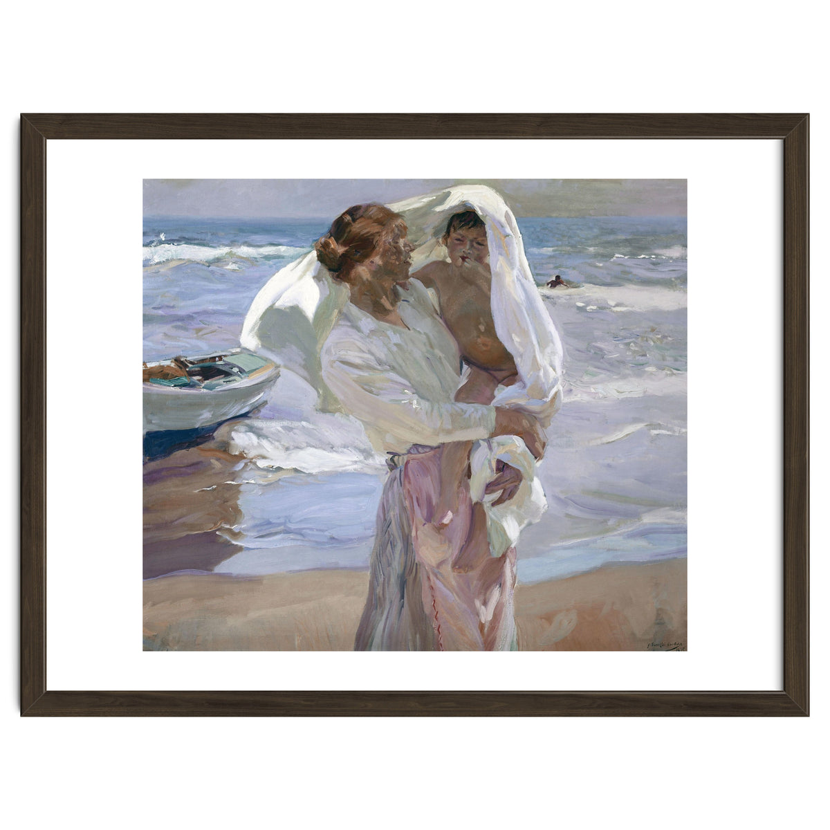 'Just Out of the Sea', 1915, Oil on canvas, 130 x 155 cm.