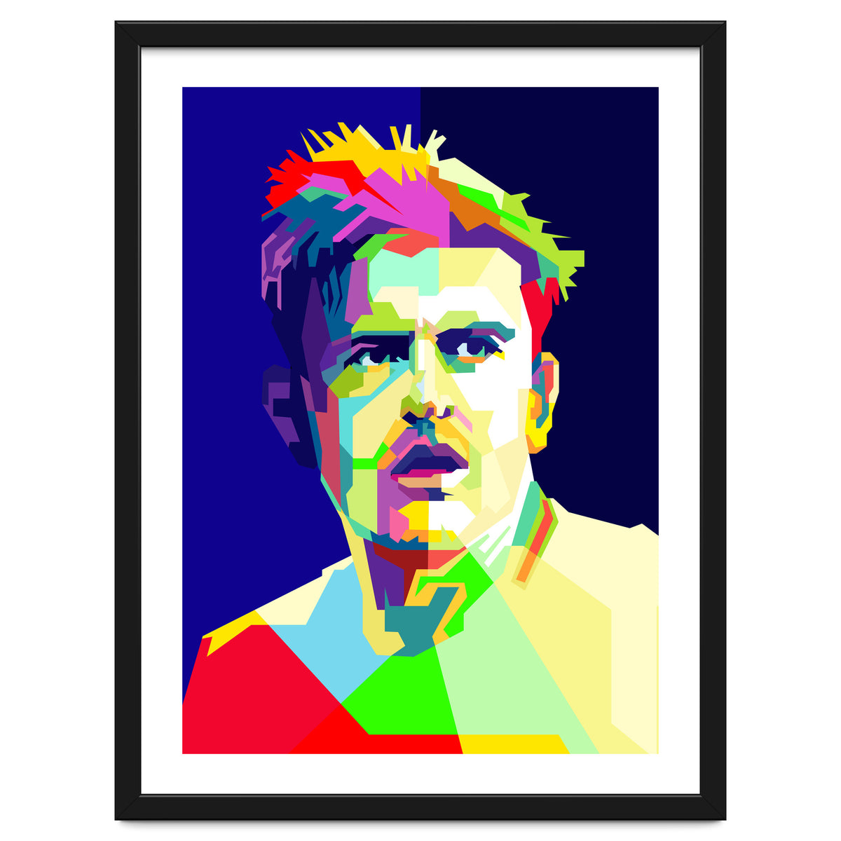 Harry McGuire English Football Pop Art WPAP