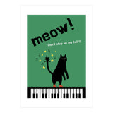 meow! - Dancing Cat (Print Only) thumbnail