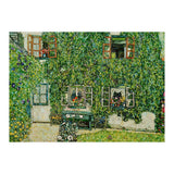 Forsthaus in Weissenbach am Attersee - Forestry house   in Weissenbach on Attersee-Lake,1912. (Print Only) thumbnail