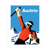 Austria, Ski Winner (Print Only) thumbnail