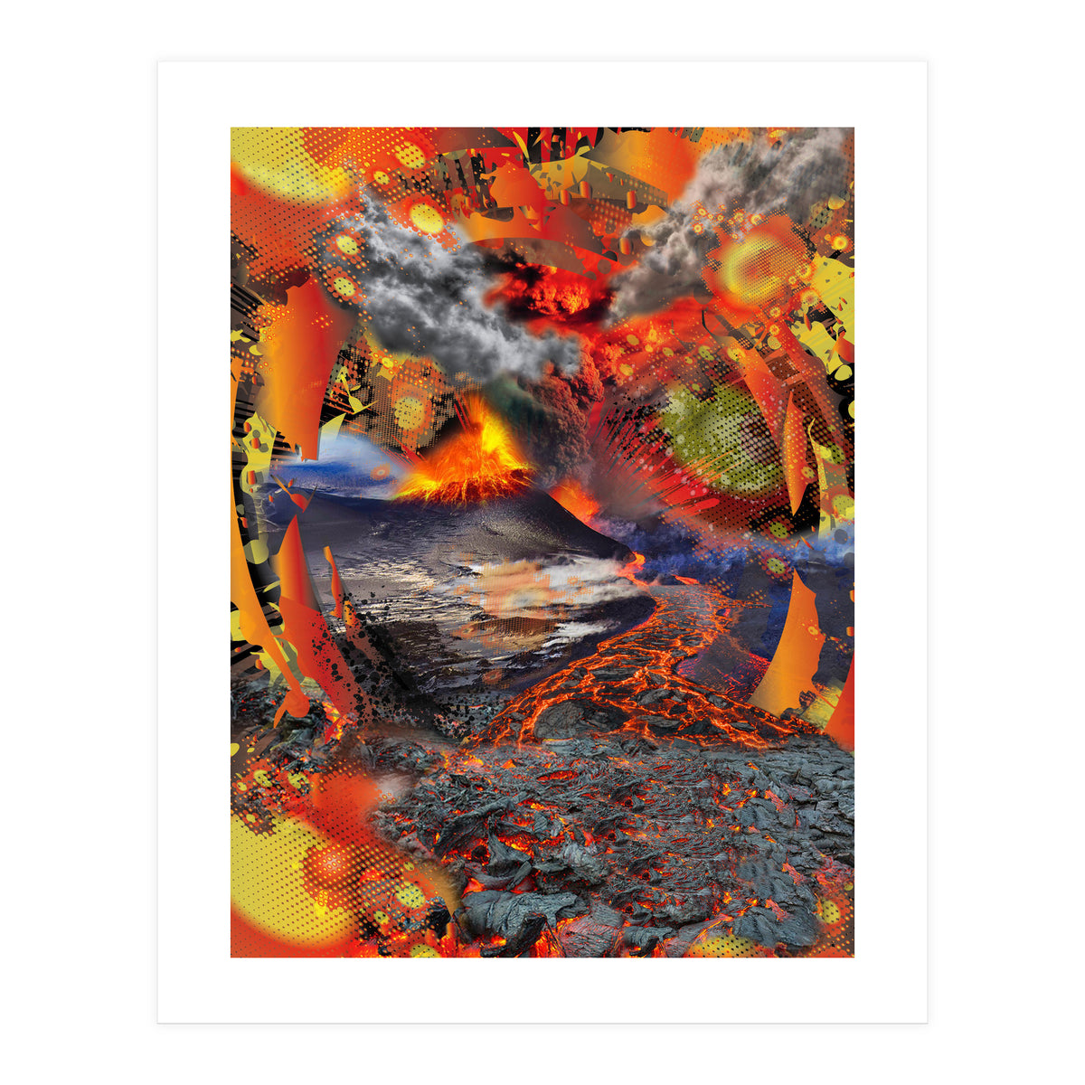 Volcano Eruption (Print Only)