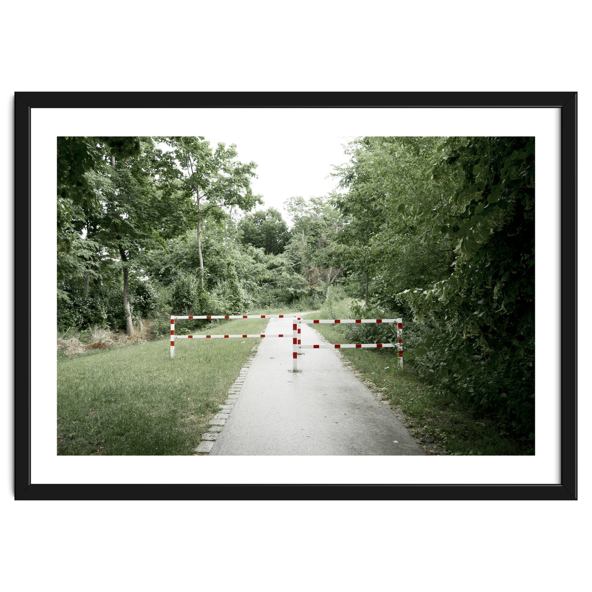 Entrance to the green park