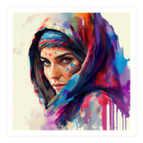 Vivid Veil Side Portrait (Print Only) thumbnail