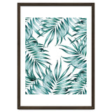 Island Life, Tropical Minimal Palm Vintage Illustration, Luxe Bohemian Botanical Nature Beachy thumbnail