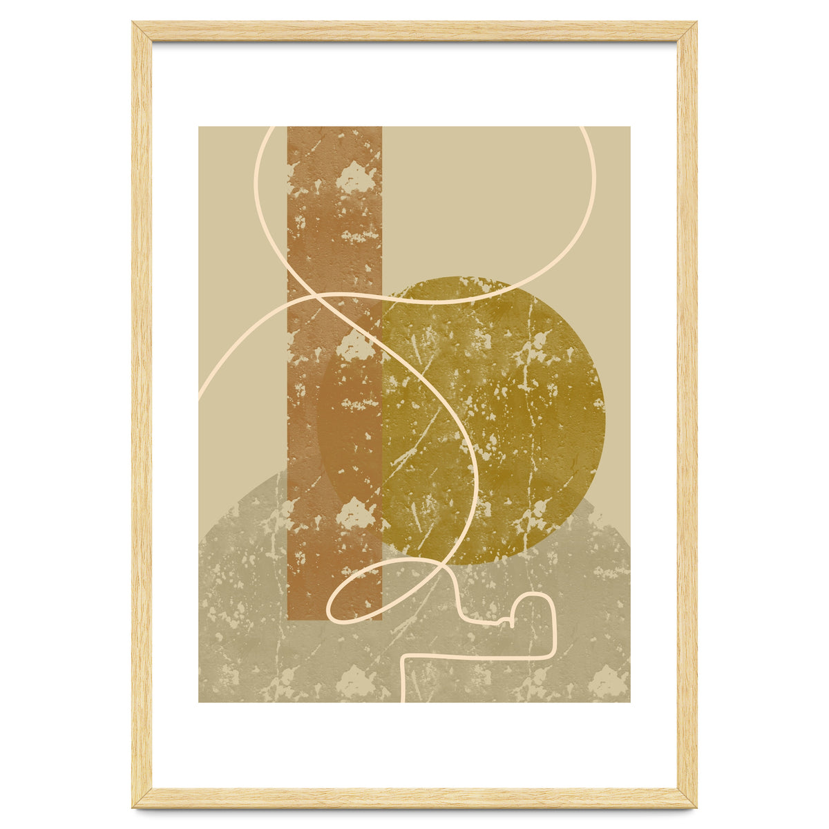 Interaction of Shapes and Lines