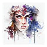 Watercolor Warrior Woman #1 (Print Only) thumbnail