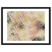 Geometric Cross Patterns Muted