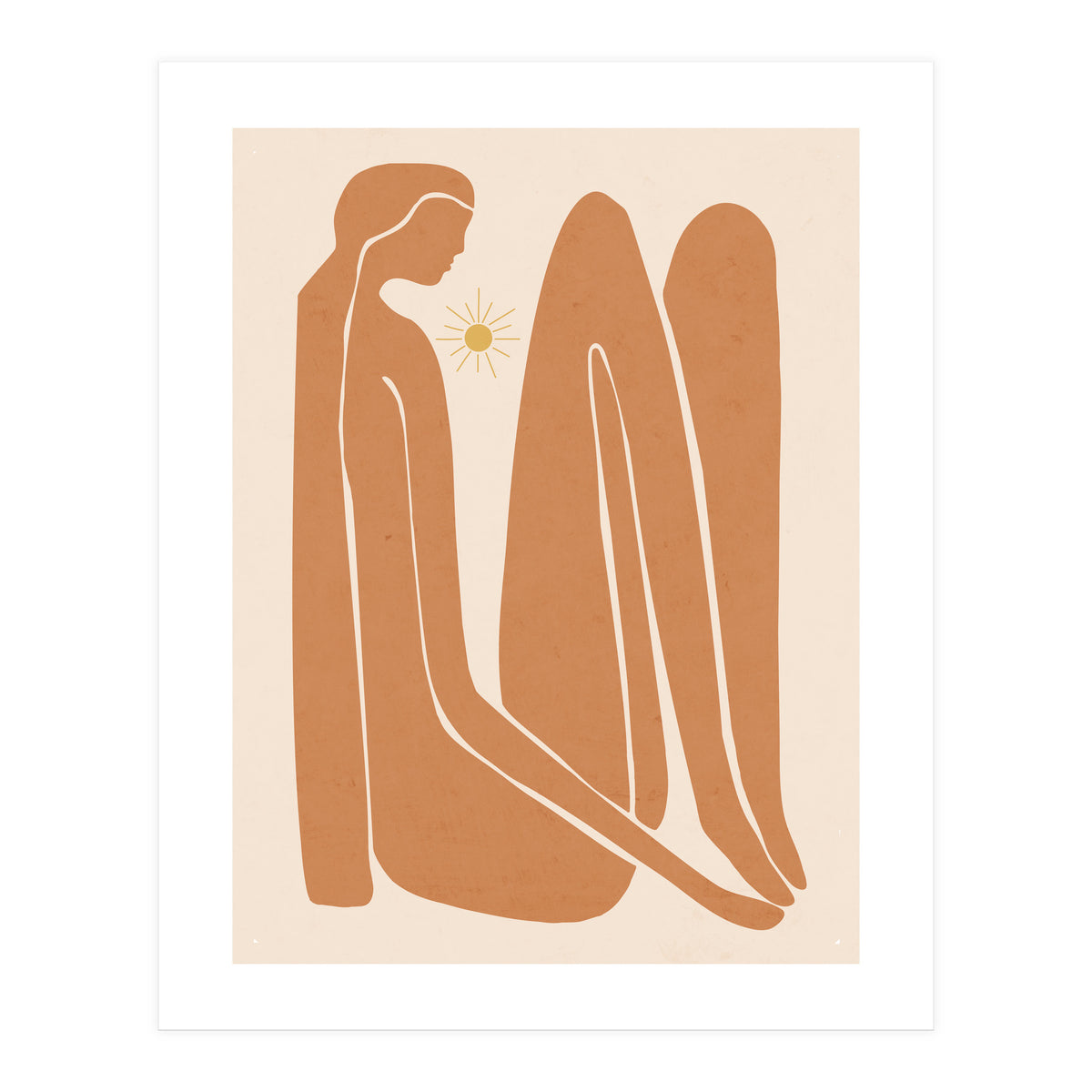 Girl Thinking (Print Only)